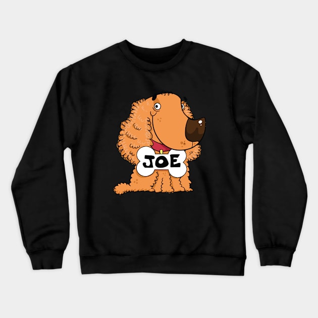 Cocker spaniel dog Joe Crewneck Sweatshirt by Teeject